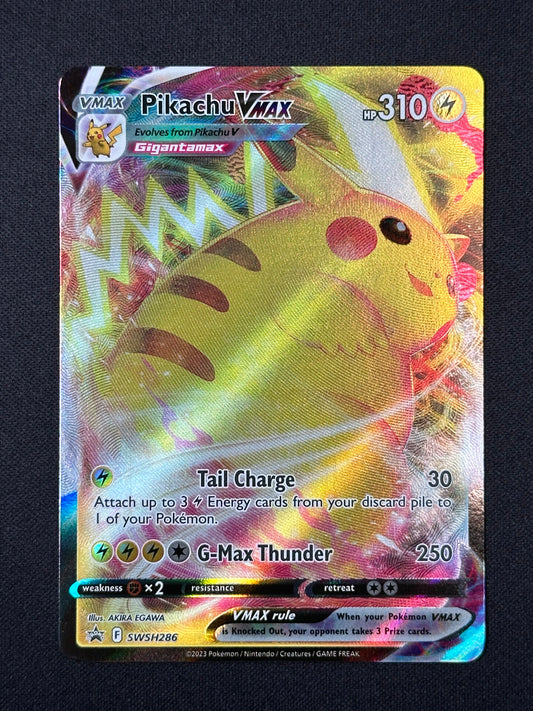Pikachu VMAX Holofoil SWSH286 Promo SWSH: Sword & Shield Promo Cards Near Mint