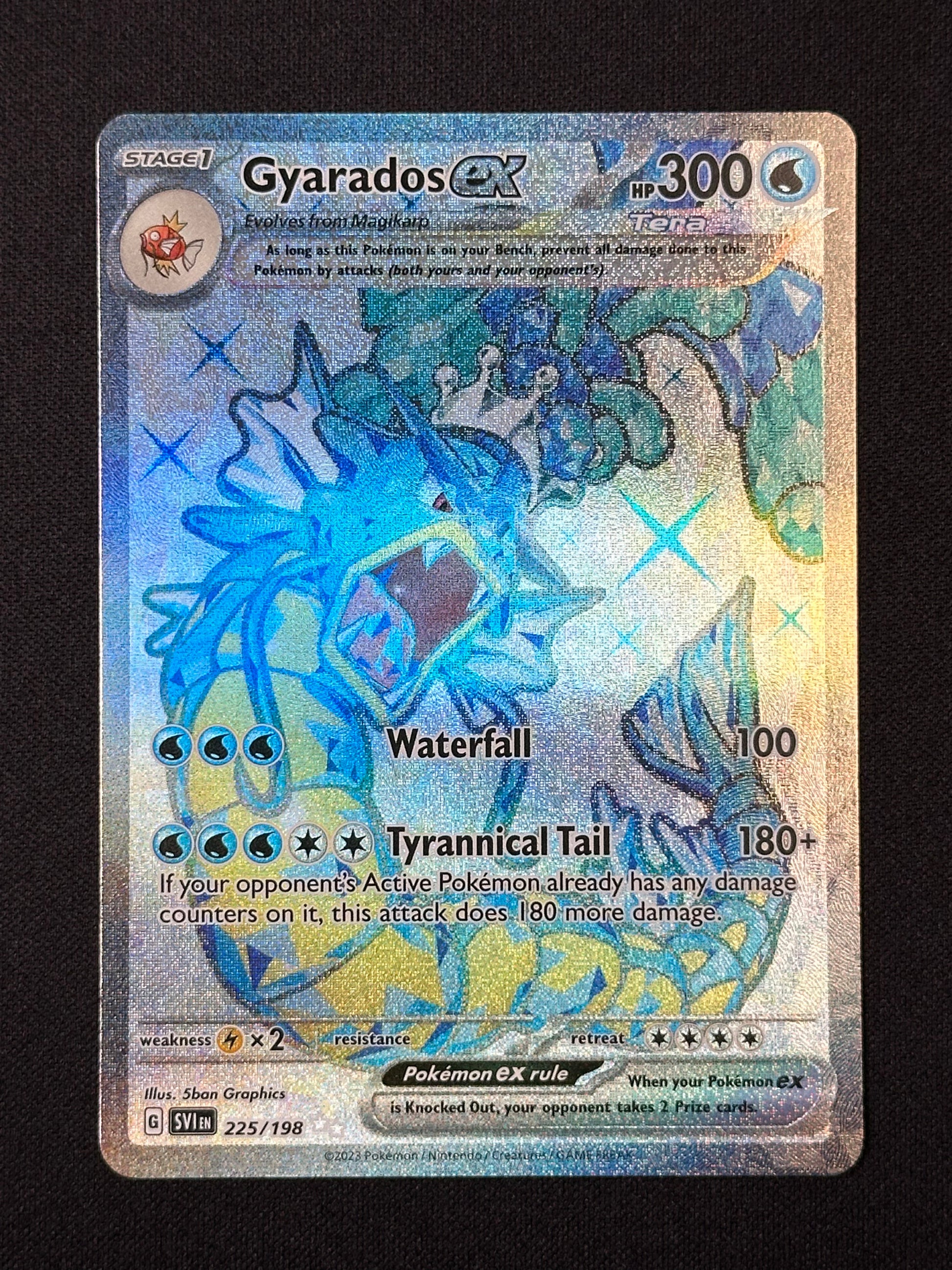 Gyarados ex Holofoil 225/198 Ultra Rare SV01: Scarlet & Violet Base Set Near Mint